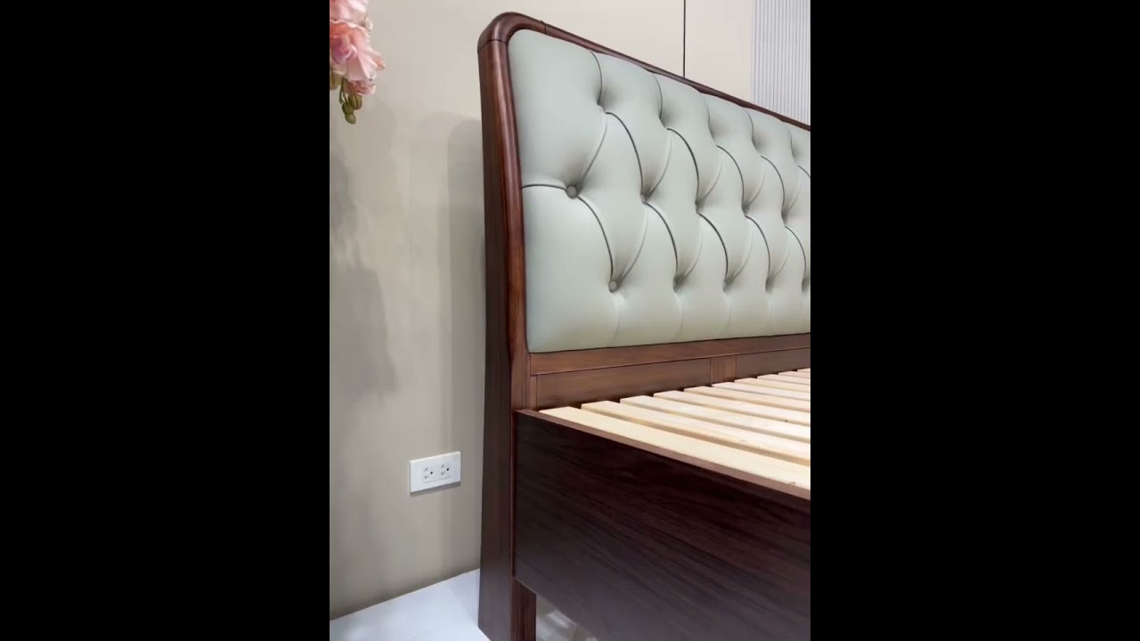 Giường Ngủ Gỗ Sofa Thiết Kế Thanh Lịch - tongkhonoithatgiadinh.com