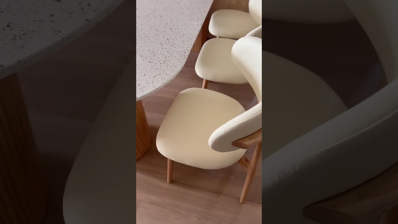 Bộ bàn ăn gỗ 4 ghế mặt đá – Nhỏ gọn, sang trọng cho căn hộ hiện đại _ Tongkhonoithatgiadinh.com