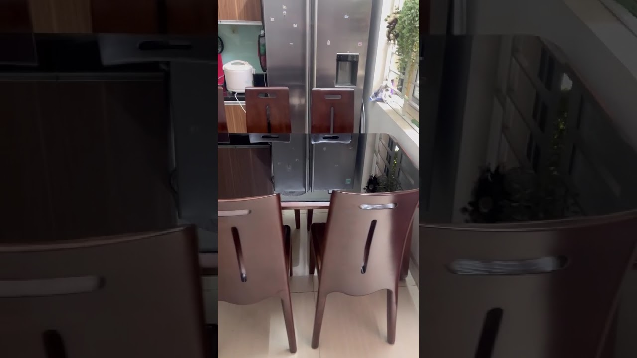 Bộ Bàn Ăn Gỗ Sồi Mặt Kính Thanh Lịch – SP9986