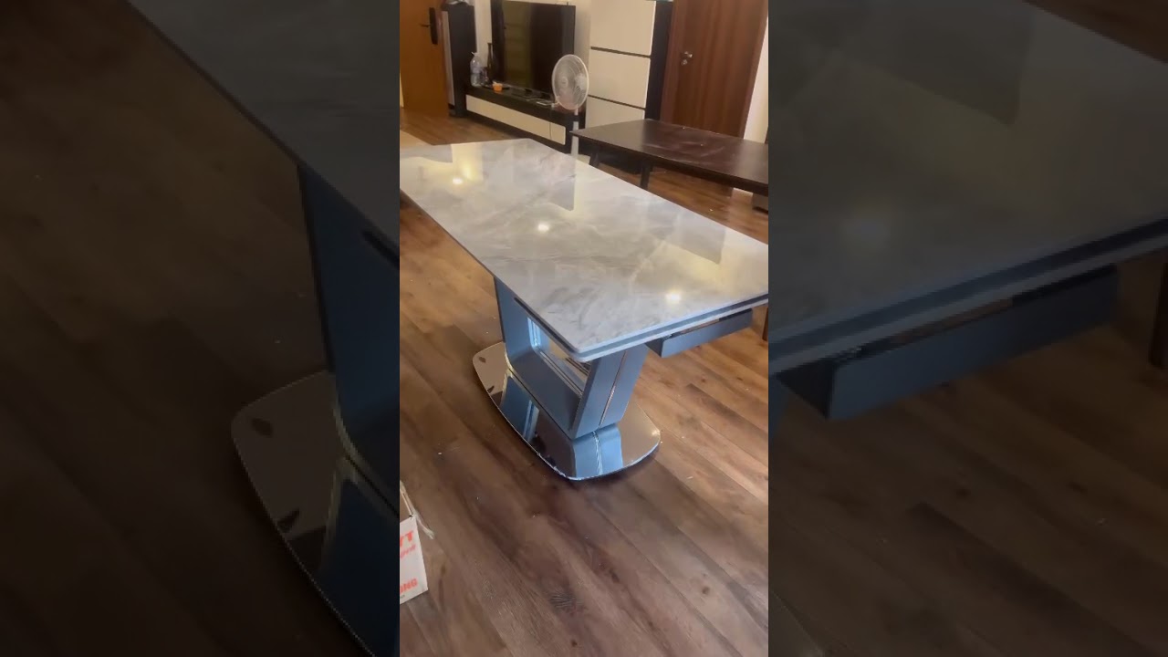 Bàn ăn thông minh chân chữ U sang trọng - Tongkhonoithatgiadinh