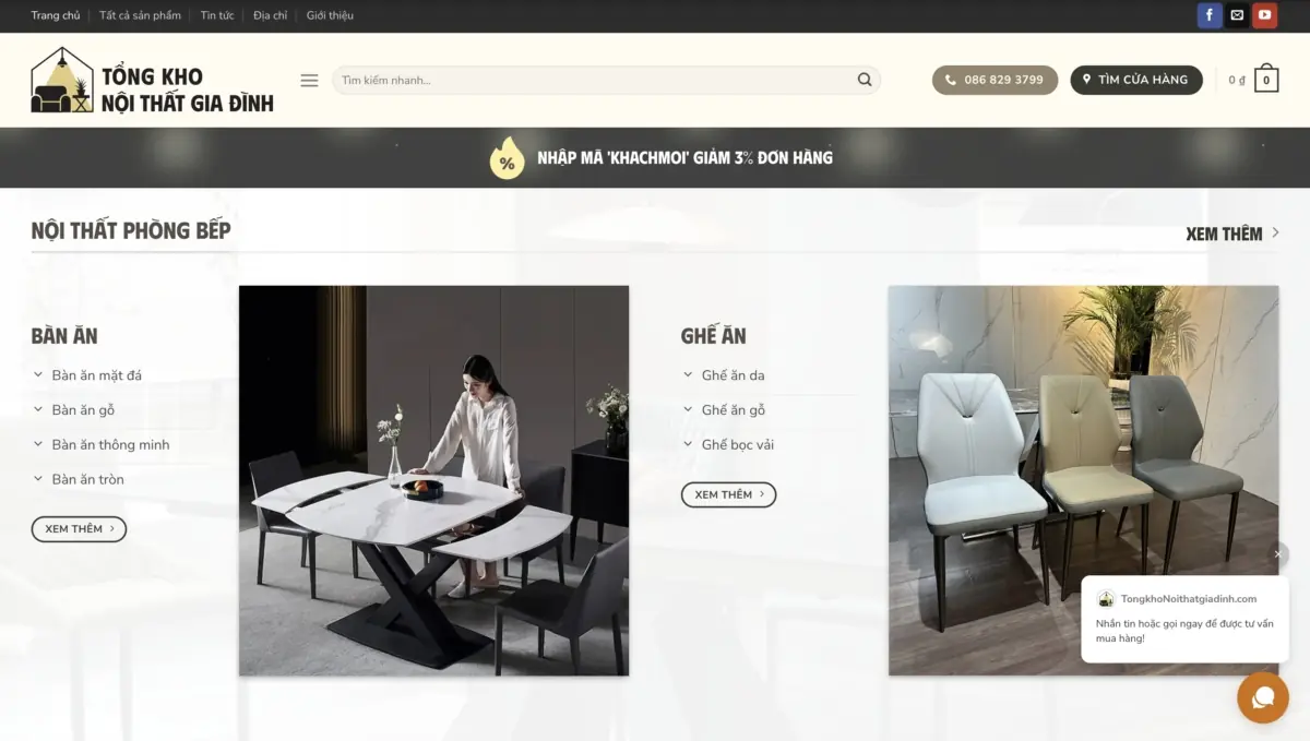 Trang chu web