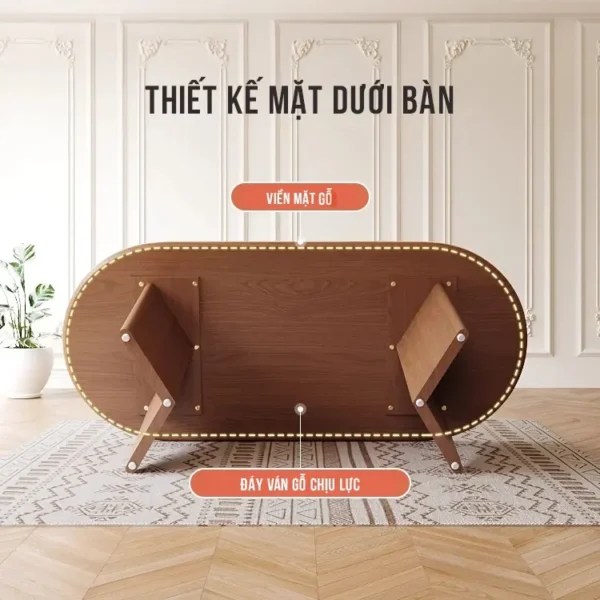 Bộ bàn ăn gỗ phong cách rustic - SP6137 15 bo ban an go phong cach rustic sp6137 1