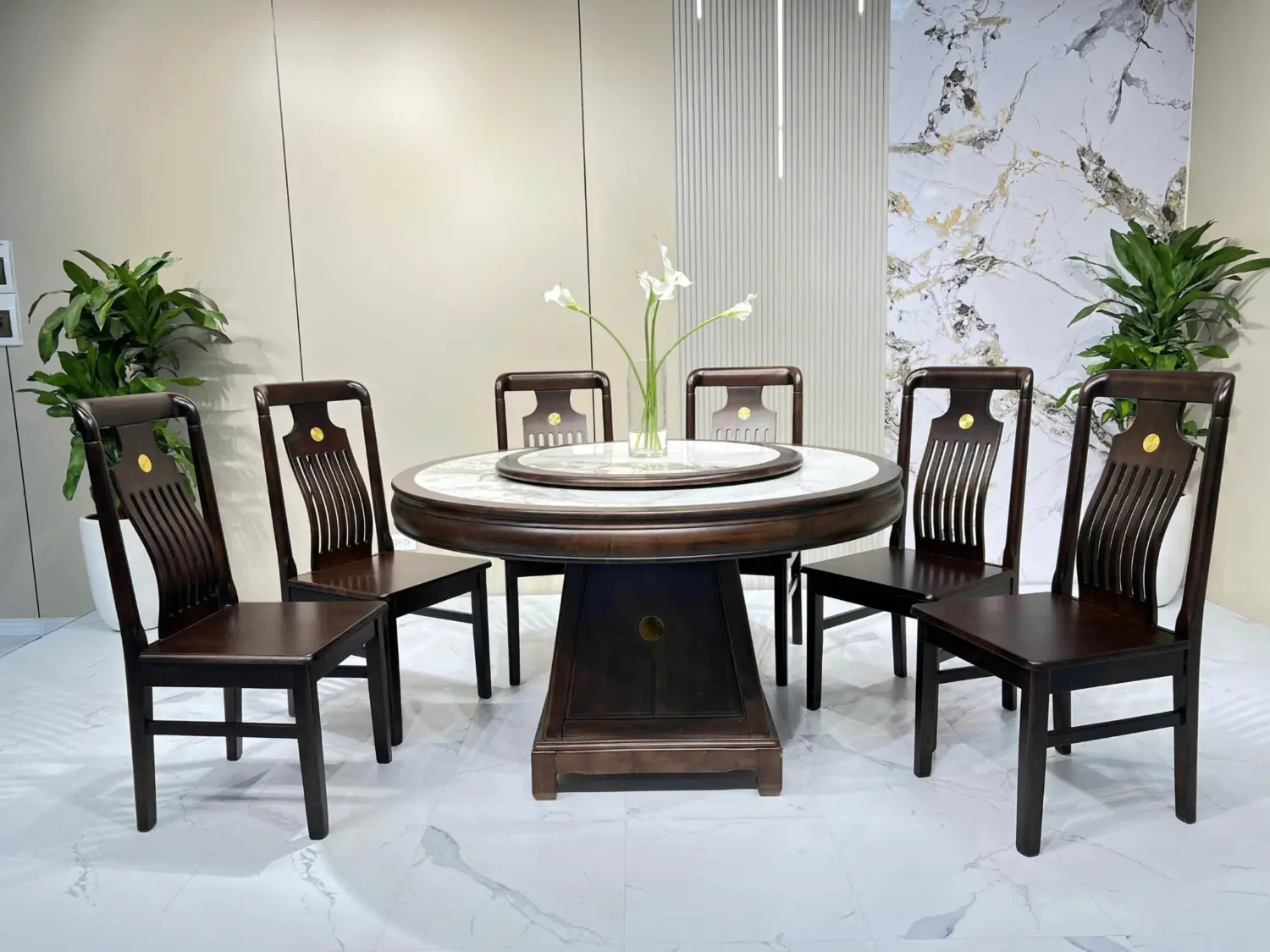 bo suu tap ban an go tu nhien dep xu huong 2025 tai tong kho noi that gia dinh 30