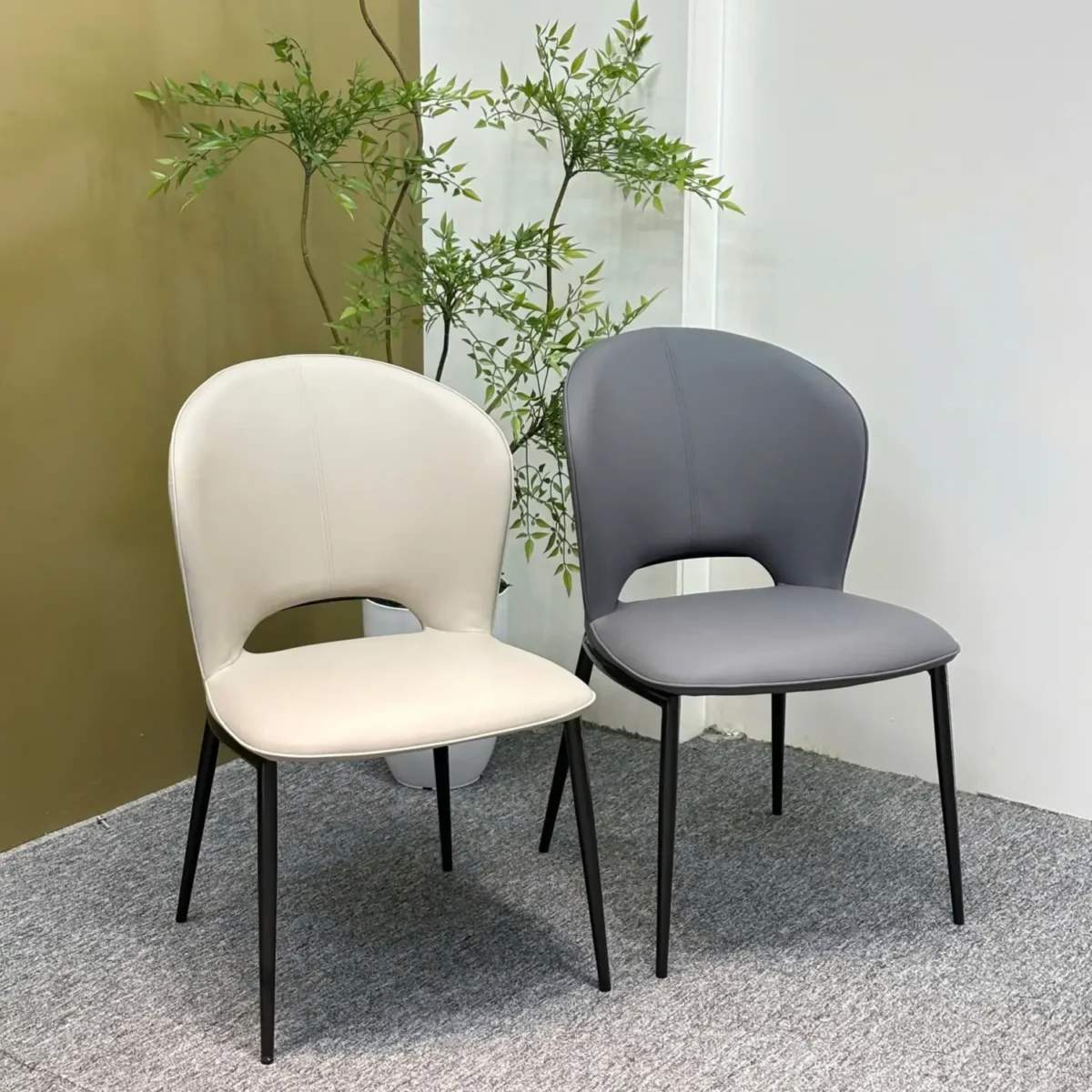 Bộ bàn ăn mặt đá cao cấp, ghế ăn bọc da nhập khẩu - SP8192 - Ảnh 8