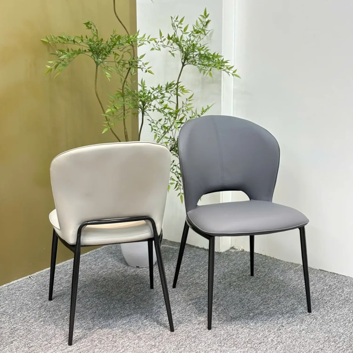 Bộ bàn ăn mặt đá cao cấp, ghế ăn bọc da nhập khẩu - SP8192 - Ảnh 7