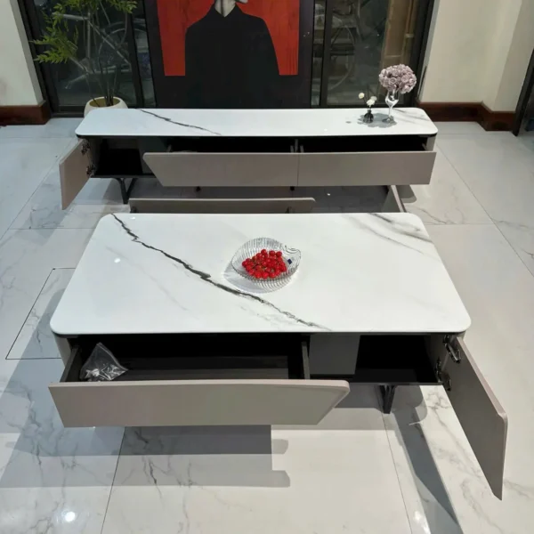 Bo Tu Ke Tivi Ban Tra Mat Da Nhap Khau Sp8254 4