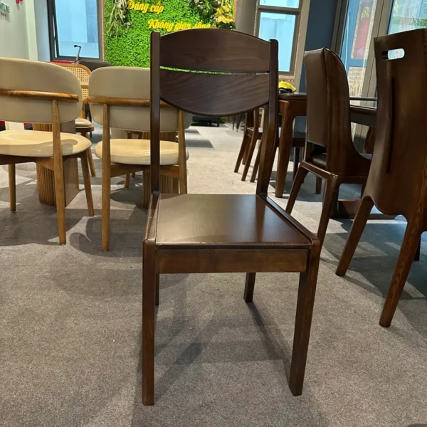 Ghế ăn gỗ sồi tự nhiên hiện đại - SP8172