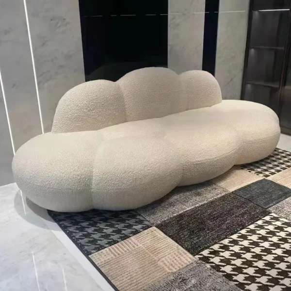 Ghế sofa bọc vải hình đám mây - SP8697