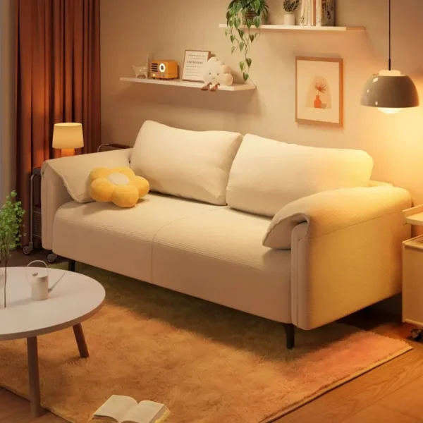 Ghế sofa bọc vải nỉ nhung cao cấp - SP8603