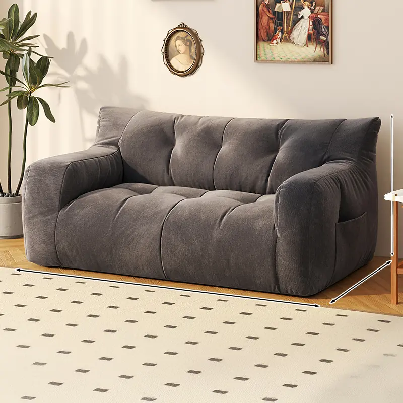 Ghế sofa vải nỉ êm ái nhỏ gọn - SP8858 5 Ghế sofa vải nỉ êm ái nhỏ gọn - SP8858 - Ảnh 5