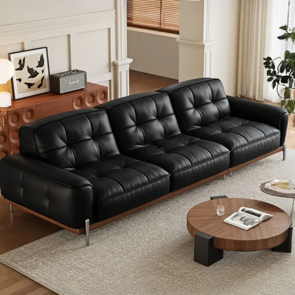Ghế sofa văng bọc da cao cấp - SP8563