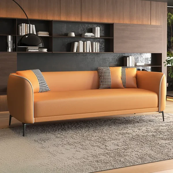 ghe sofa vang boc da kieu dang toi gian sang trong sp8846 1