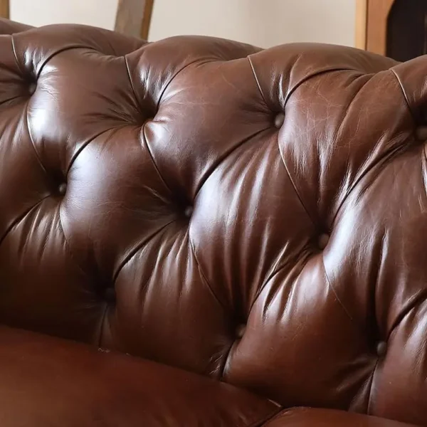 ghe sofa vang boc da phong cach co dien sang trong sp8848 1