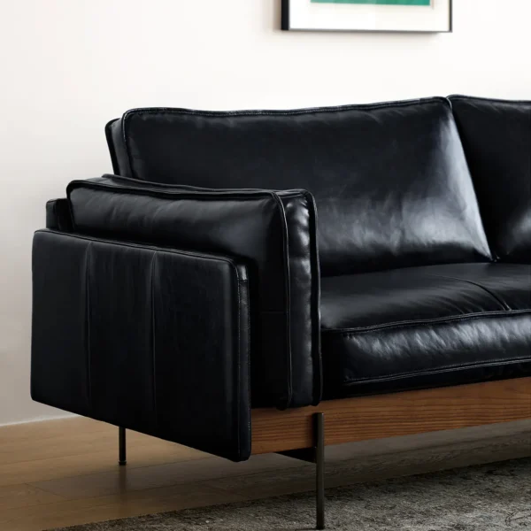 ghe sofa vang boc da phong cach co dien sp8676 1