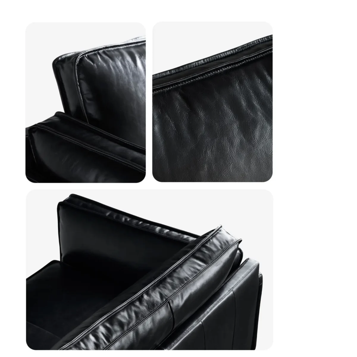 Ghế sofa văng bọc da phong cách cổ điển - SP8676 - Ảnh 4