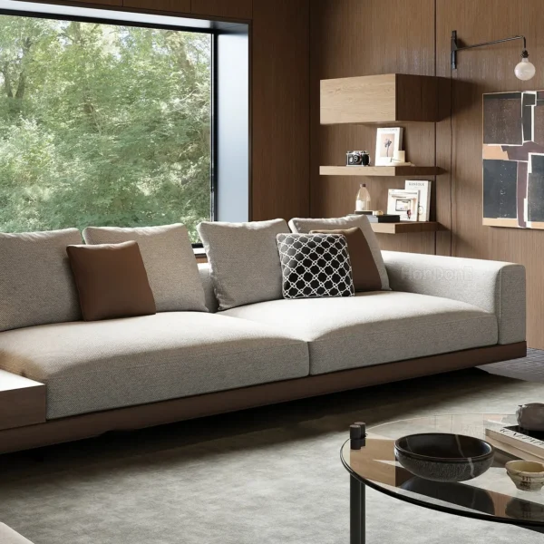 ghe sofa vang boc vai khung go hien dai sp8707 2
