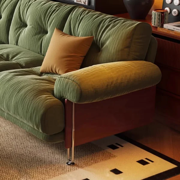 ghe sofa vang boc vai ni hien dai sp8742