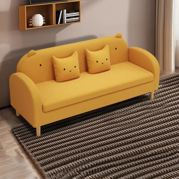 Ghế sofa văng bọc vải phong cách dễ thương - SP8963