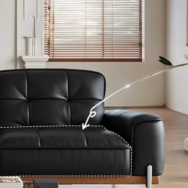 ghe sofa vang da phong cach co dien sp8757 4