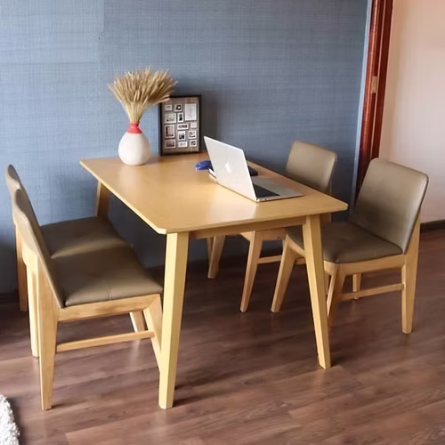 Bộ Bàn Ăn Gỗ 4 Ghế Hiện Đại - SP9938