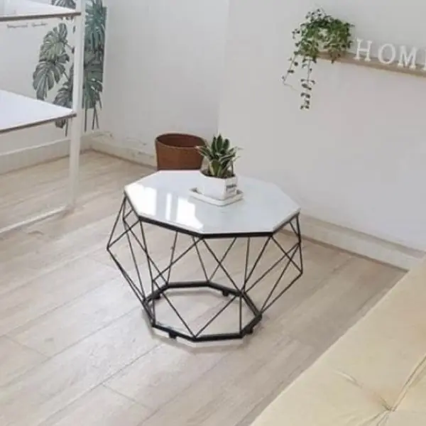 Bàn trà mặt đá kim cương hiện đại - SP9579