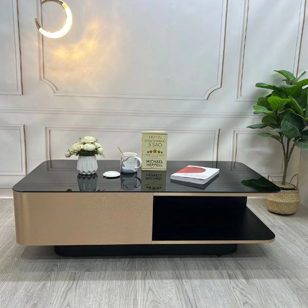 Bàn Trà Mặt Kính Cao Cấp - SP9697