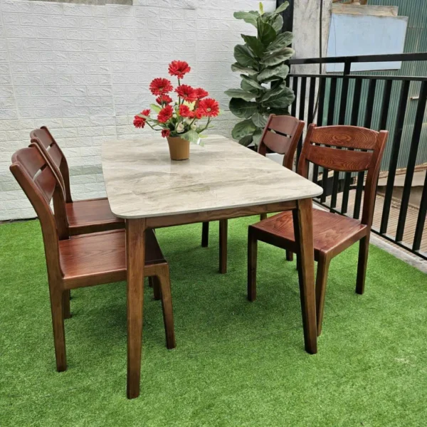 bo ban an 4 ghe go tu nhien mat da ceramic hien dai sp9808 2