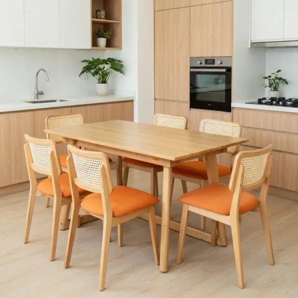 Trang chủ 328 Bộ bàn ăn 4 ghế hiện đại - SP9932