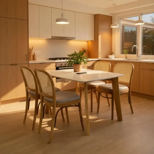 bo ban an go 4 ghe mat da cao cap sp9896 6