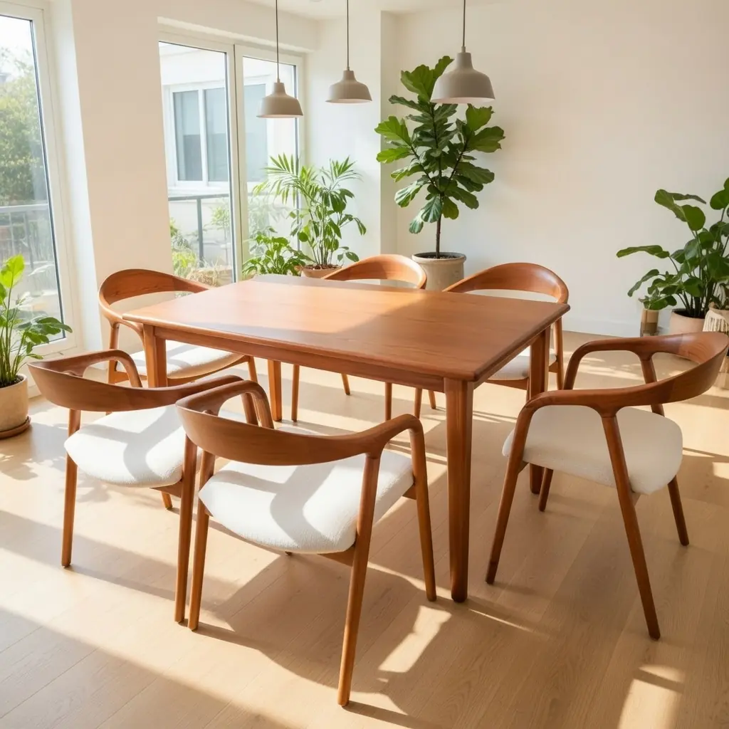 bo ban an go 6 ghe boc da cao cap sp9869 5