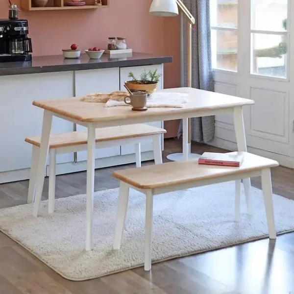 Bộ Bàn Ăn Gỗ Cao Su Hiện Đại - SP9951