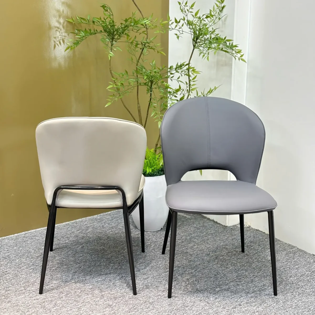 Ghế ăn bọc da cao cấp, tựa ôm lưng dễ chịu - SP9284 - Ảnh 6