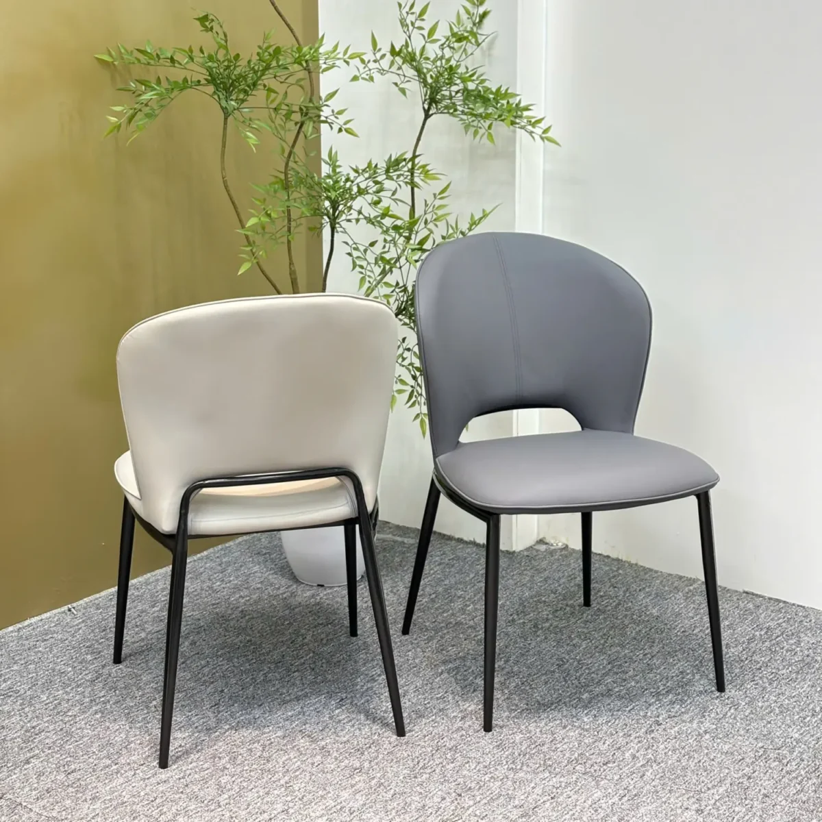 Ghế ăn bọc da cao cấp, tựa ôm lưng dễ chịu - SP9284 - Ảnh 3