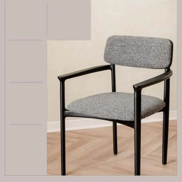 Ghế ăn gỗ sồi da yên ngựa hàng xuất khẩu cao cấp - SP9421