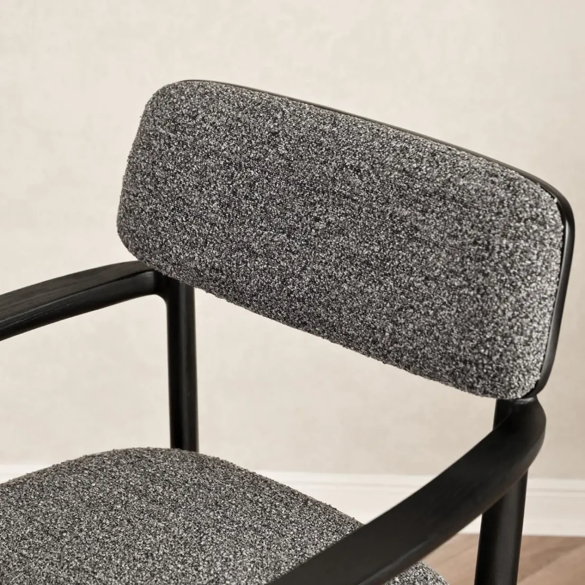 Ghế ăn gỗ sồi da yên ngựa wingsfurni curve chair - SP9421 - Ảnh 3