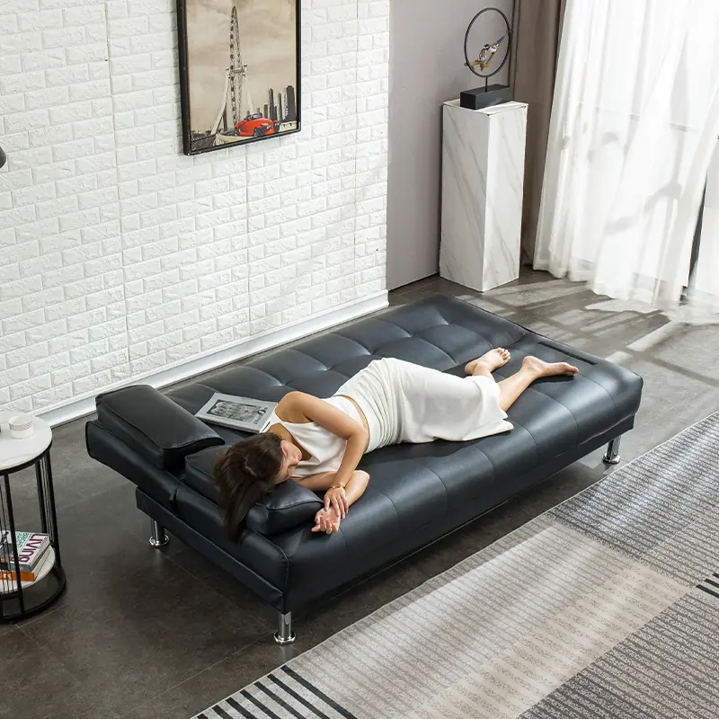 ghe sofa boc da co the nga thanh giuong hien dai sp8677 6