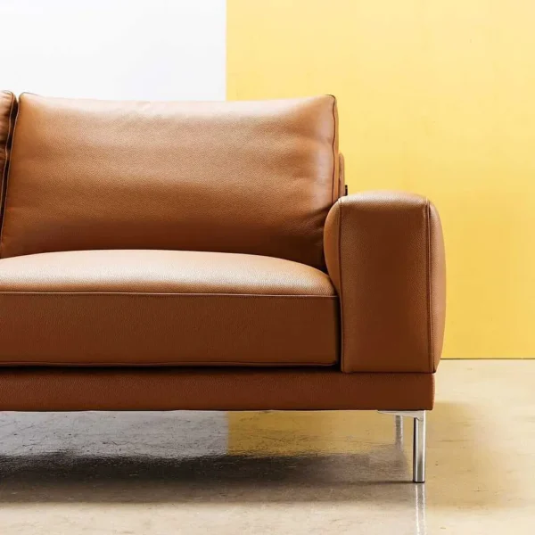 Ghế sofa bọc da hiện đại sp9057