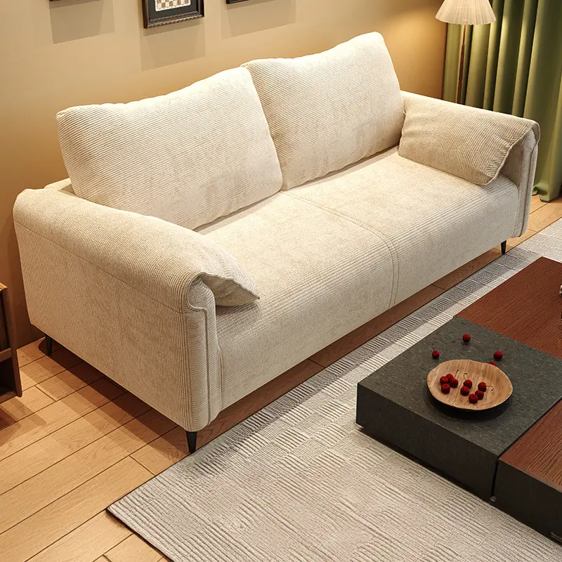 ghe sofa boc vai ni nhung cao cap sp8603