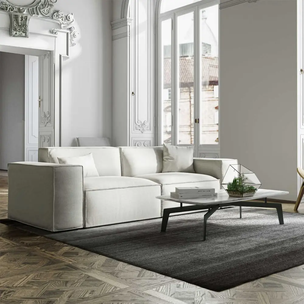 Ghế sofa bọc vải sang trọng sp9051
