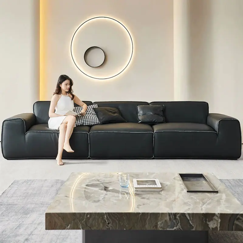 ghe sofa da form vuong hien dai sp8537 5