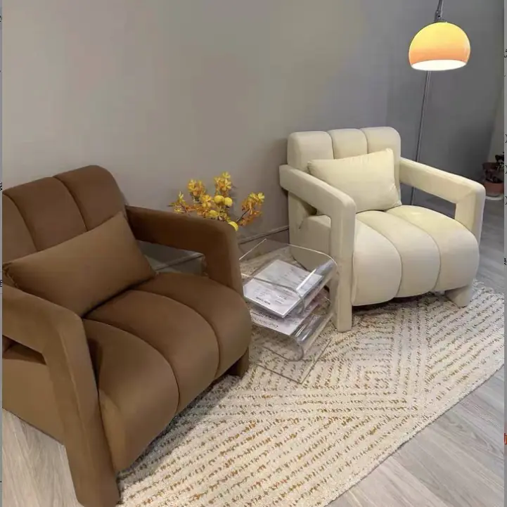 ghe sofa don boc vai ni phong cach de thuong sp8898 5