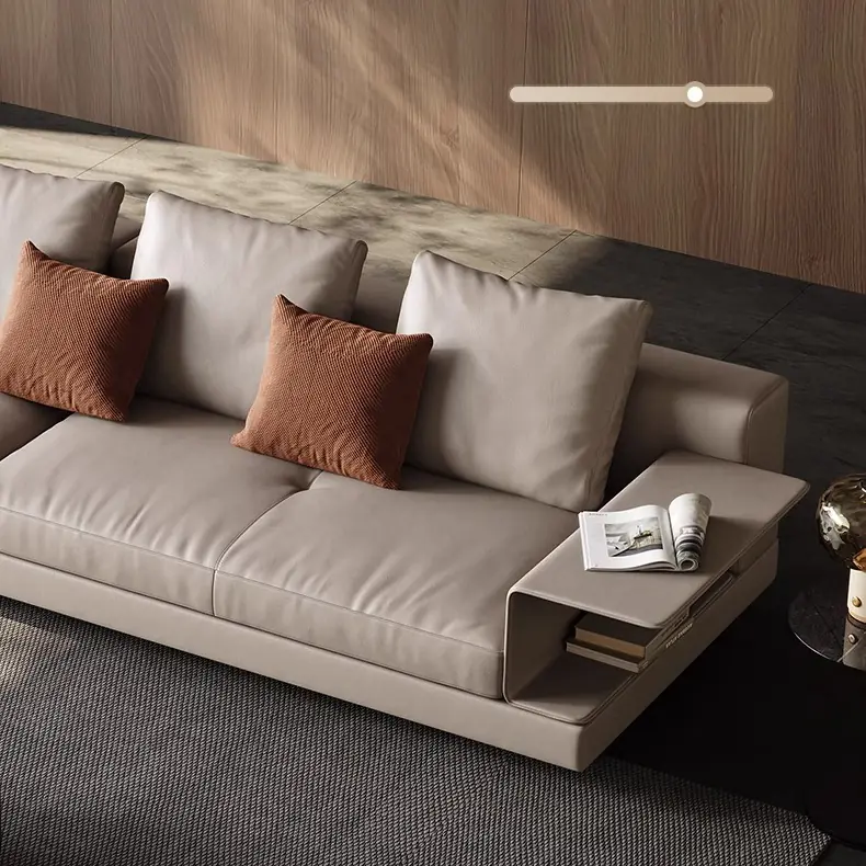 Ghế sofa văng bọc da cao cấp - SP8513 14 Ghế sofa văng bọc da cao cấp sp8513