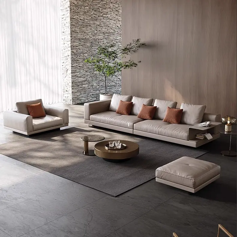 Ghế sofa văng bọc da cao cấp - SP8513 15 ghe sofa vang boc da cao cap sp8513 6