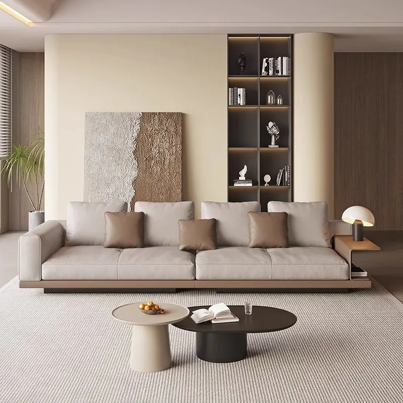 Ghế sofa văng bọc da cao cấp - SP8513 17 ghe sofa vang boc da cao cap sp8513 8