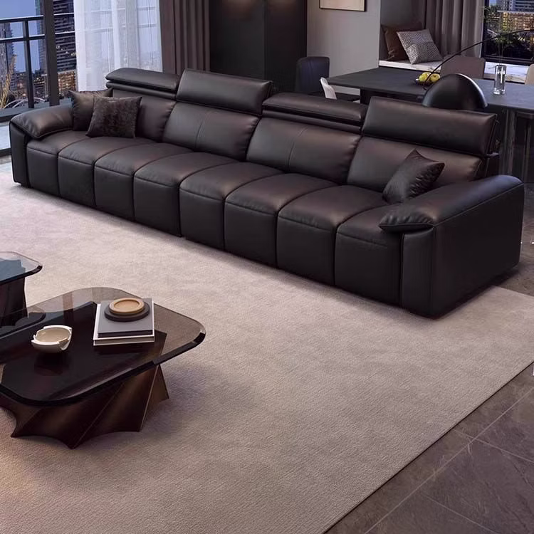 Ghế sofa văng bọc da có tựa đầu gật gù cao cấp - SP9103 13 ghe sofa vang boc da co tua dau gat gu cao cap sp9103 5