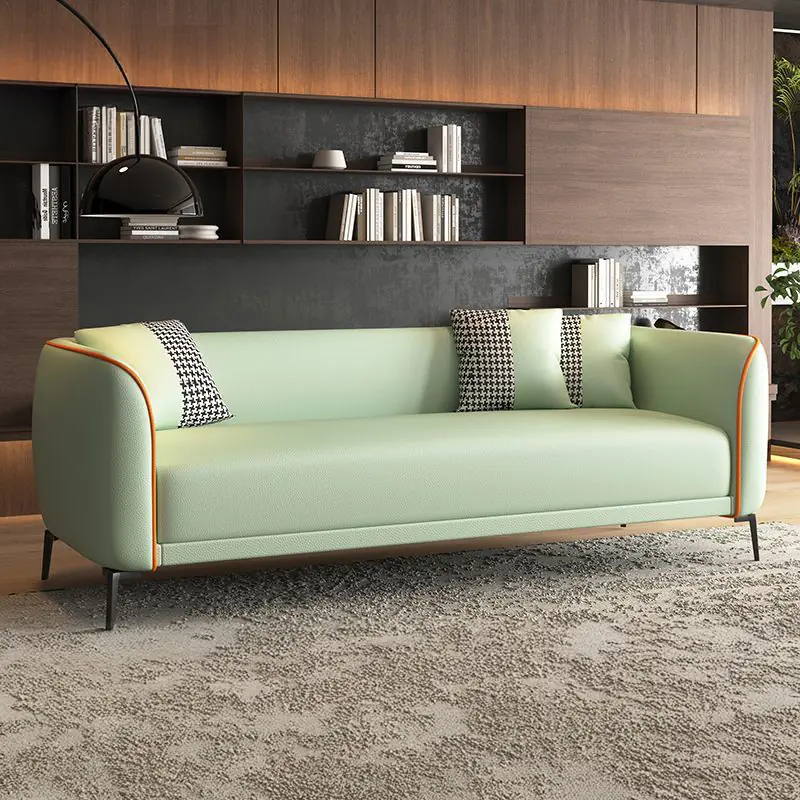 ghe sofa vang boc da kieu dang toi gian sang trong sp8846 2