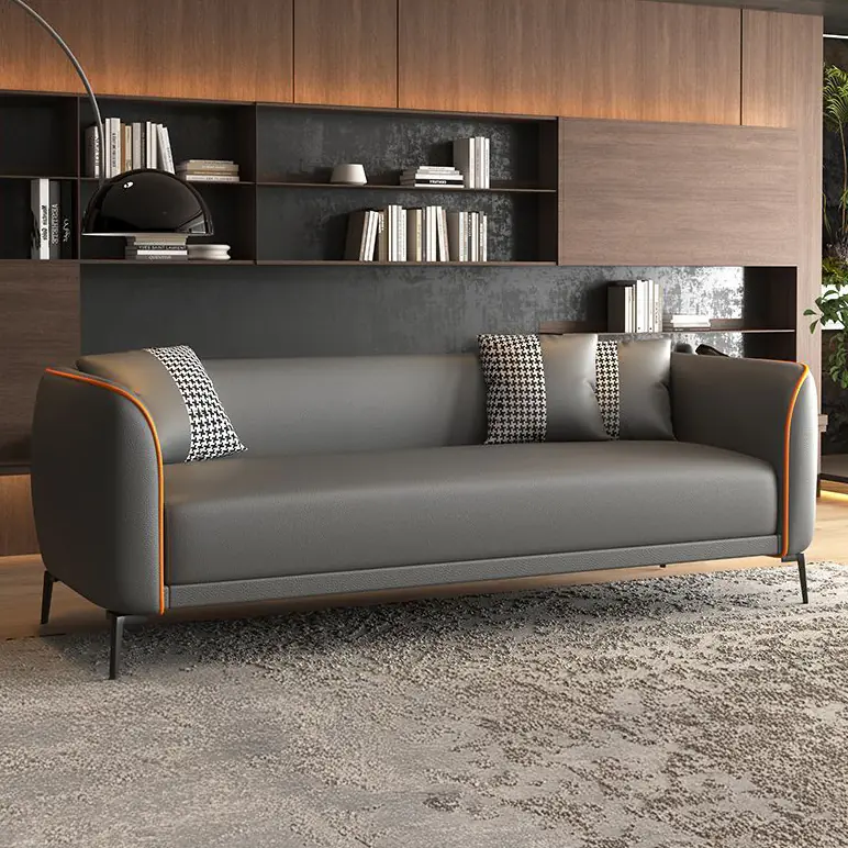 ghe sofa vang boc da kieu dang toi gian sang trong sp8846 5
