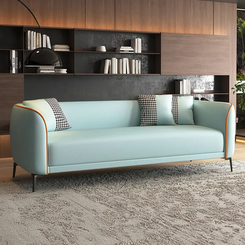 ghe sofa vang boc da kieu dang toi gian sang trong sp8846 6