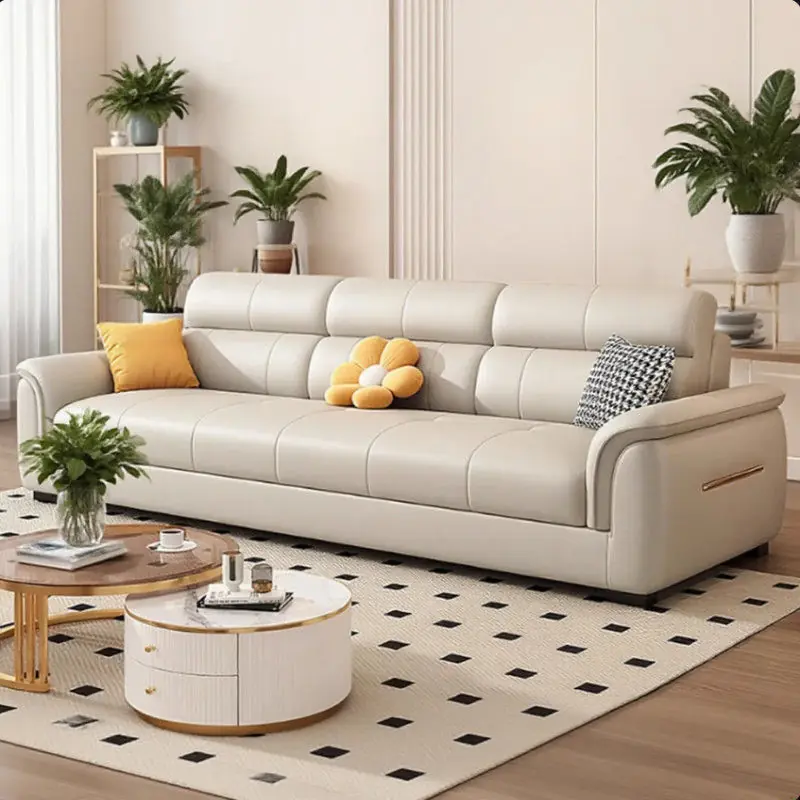 Ghế sofa văng bọc da sang trọng - SP9143 11 ghe sofa vang boc da sang trong sp9143 11