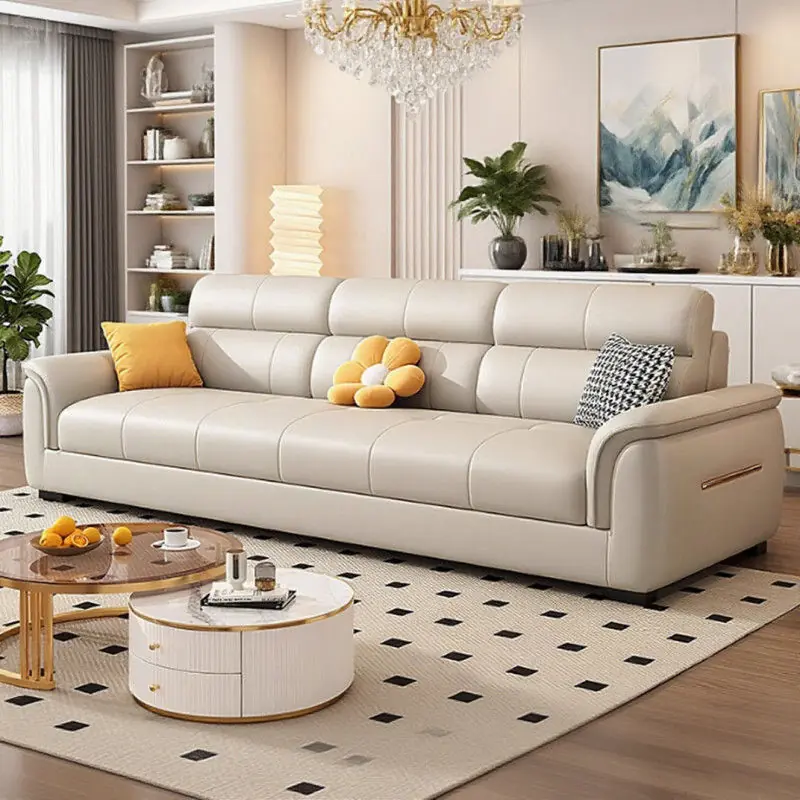 ghe sofa vang boc da sang trong sp9143 8